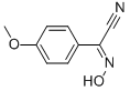 (Z,E)-2-(HYDROXYIMINO)-2-(4-METHOXYPHENYL)ACETONITRILE Struktur