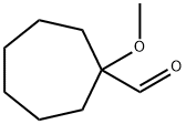 Cycloheptanecarboxaldehyde, 1-methoxy- (9CI) Struktur