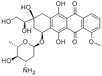 EPIRUBICINOL Struktur