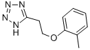 5-[2-(2-Methylphenoxy)ethyl]-1H-tetrazole Struktur