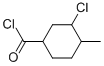 Cyclohexanecarbonyl chloride, 3-chloro-4-methyl- (9CI) Struktur