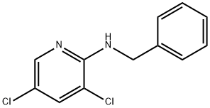 N-benzyl-3,5-dichloropyridin-2-amine Struktur