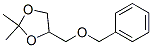 1,2-O-ISOPROPYLIDENE-3-O-BENZYL-RAC-GLYCEROL Struktur