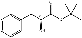 Benzenepropanoic acid,a-hydroxy-, 1,1-dimethylethyl ester,(S)- Struktur