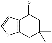 6,6-DIMETHYL-6,7-DIHYDRO-1-BENZOFURAN-4(5H)-ONE Struktur