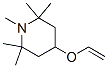 1,2,2,6,6-pentamethyl-4-(vinyloxy)piperidine Struktur