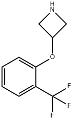 3-[2-(Trifluoromethyl)phenoxy]azetidine Struktur