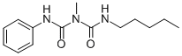 1-Pentyl-3-methyl-5-phenylbiuret Struktur