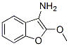 3-Benzofuranamine,  2-methoxy- Struktur