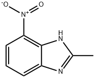 4(7)-NITRO-2-METHYLBENZIMIDAZOLE Struktur