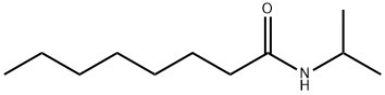 OctanaMide, N-(1-Methylethyl)- Struktur