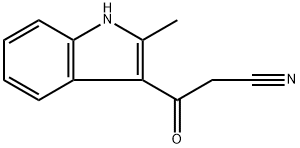 3-(CYANOACETYL)-2-METHYLINDOLE Structure