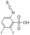 diiodosulfophenylisothiocyanate Struktur