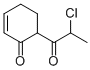 2-Cyclohexen-1-one, 6-(2-chloro-1-oxopropyl)- (9CI) Struktur