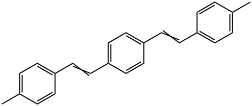 1,4-BIS(4-METHYLSTYRYL)BENZENE Struktur