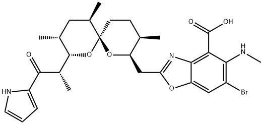 4-BROMO-A23187 Struktur