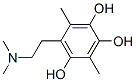 1,2,4-Benzenetriol, 5-[2-(dimethylamino)ethyl]-3,6-dimethyl- (9CI) Struktur