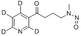 4-(METHYL-D3-NITROSAMINO)-1-(3-PYRIDYL)-1-BUTANONE Struktur