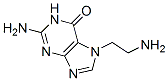 7-(2-aminoethyl)guanine Struktur