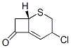 3-chloro-1-carbacephem Struktur