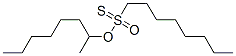 1-Octanethiosulfonic acid S-octyl ester Struktur