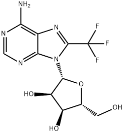 8-(TRIFLUOROMETHYL)ADENOSINE Struktur