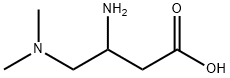 Butanoic acid, 3-amino-4-(dimethylamino)- (9CI) Struktur