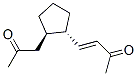 3-Buten-2-one,4-[(1S,2R)-2-(2-oxopropyl)cyclopentyl]-,(3E)-(9CI) Struktur