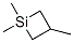 1,1,3-Trimethyl-1-silacyclobutane Struktur