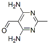 5-Pyrimidinecarboxaldehyde,  4,6-diamino-2-methyl- Struktur