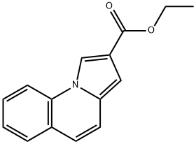 Pyrrolo[1,2-a]quinoline-2-carboxylic acid ethyl ester 結(jié)構(gòu)式