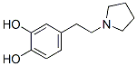 1,2-Benzenediol, 4-[2-(1-pyrrolidinyl)ethyl]- (9CI) Struktur