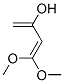 1,3-Butadien-2-ol, 4,4-dimethoxy- (9CI) Struktur