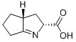 Cyclopenta[b]pyrrole-2-carboxylic acid, 2,3,3a,4,5,6-hexahydro-, trans- (9CI) Struktur