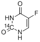 5-FLUOROURACIL, [2-14C] Structure