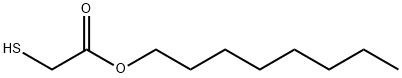 THIOGLYCOLIC ACID N-OCTYL ESTER Struktur