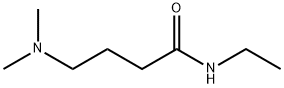 Butanamide, 4-(dimethylamino)-N-ethyl- (9CI) Struktur