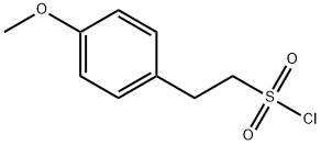 2-(4-METHOXYPHENYL)ETHANESULFONYL CHLORIDE Struktur