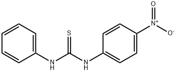 1-(4-NITROPHENYL)-3-PHENYL-2-THIOUREA Struktur