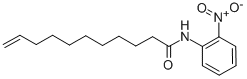 o-Nitrophenylundecylenanilide Struktur