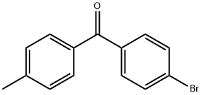 4-BROMO-4'-METHYLBENZOPHENONE Struktur