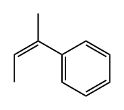 BENZENE,(1-METHYL-1-PROPENYL) Struktur