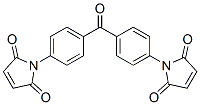 4,4'-bis(N-maleimido)benzophenone Struktur