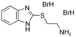 2-(1H-Benzoimidazol-2-ylsulfanyl)-ethylaminedihydrobromide Struktur