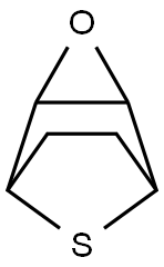 3-Oxa-8-thiatricyclo[3.2.1.02,4]octane  (9CI) Struktur