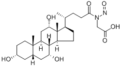 N-nitrosoglycocholic acid Struktur