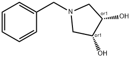 (3R)-1-ベンジルピロリジン-3β,4α-ジオール