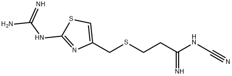 N-DesaMinosulfonyl-N-cyano FaMotidine Struktur