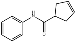 3-Cyclopentene-1-carboxamide,  N-phenyl- Struktur