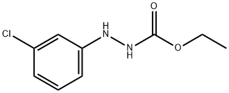 ethyl N-[(3-chlorophenyl)amino]carbamate Struktur